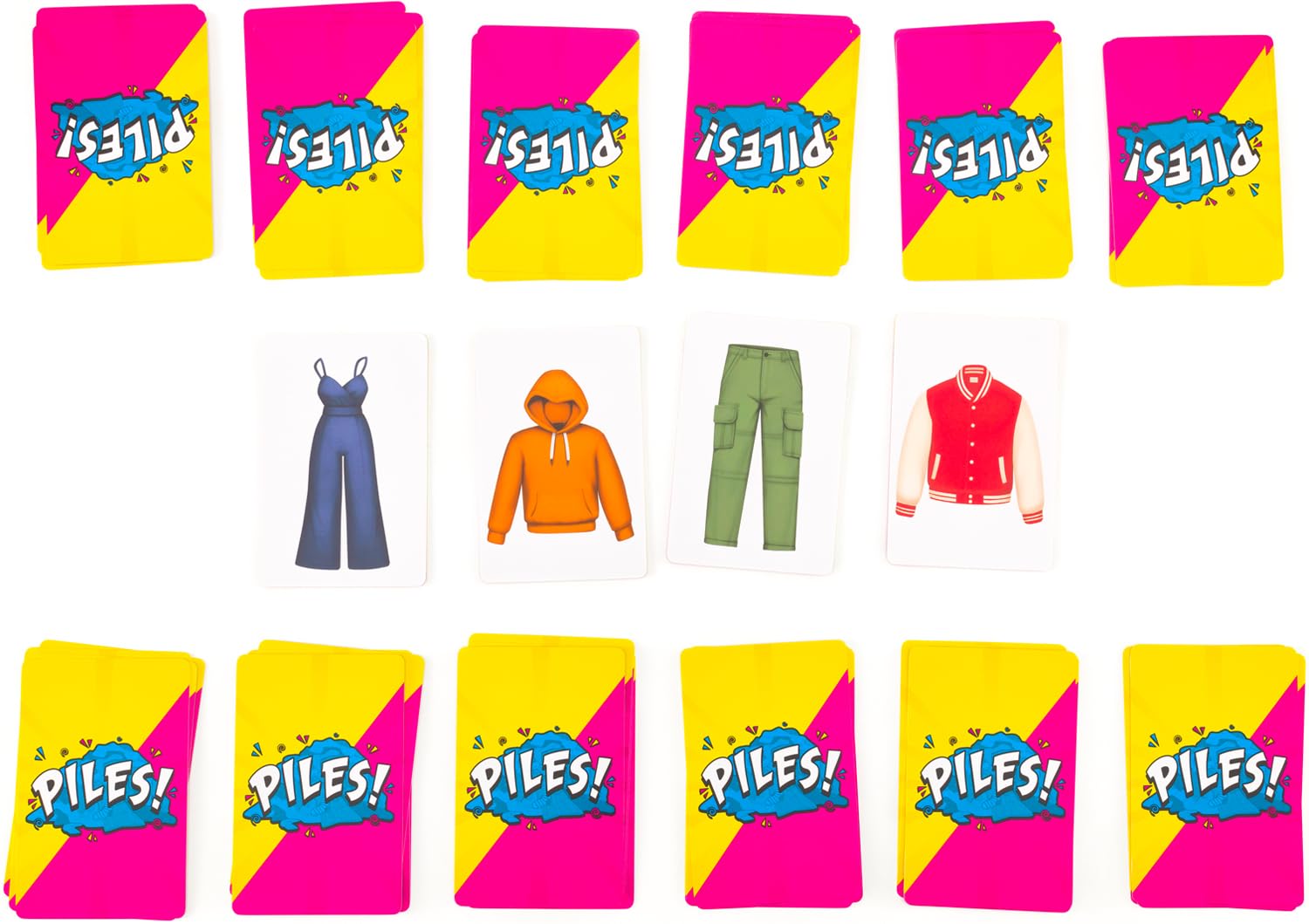 Piles Card Game - Fun Family Game for Kids 8+ & Adults - Perfect for Game Night, Travel, Parties & Memory Training - Fast 10-Minute Playtime - Great for Family Bonding & Social Gatherings
