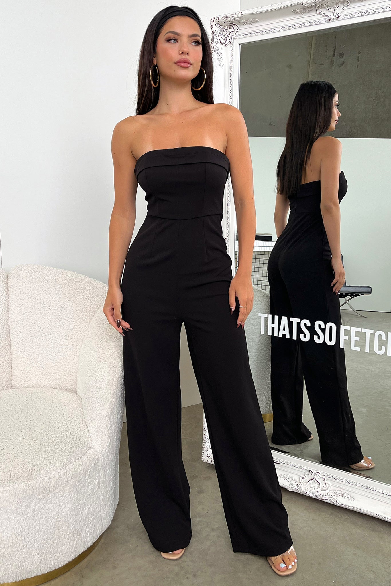 Desiree Black Jumpsuit for Women - Elegant One-Piece Outfit for Casual Wear, Parties, and Special Occasions
