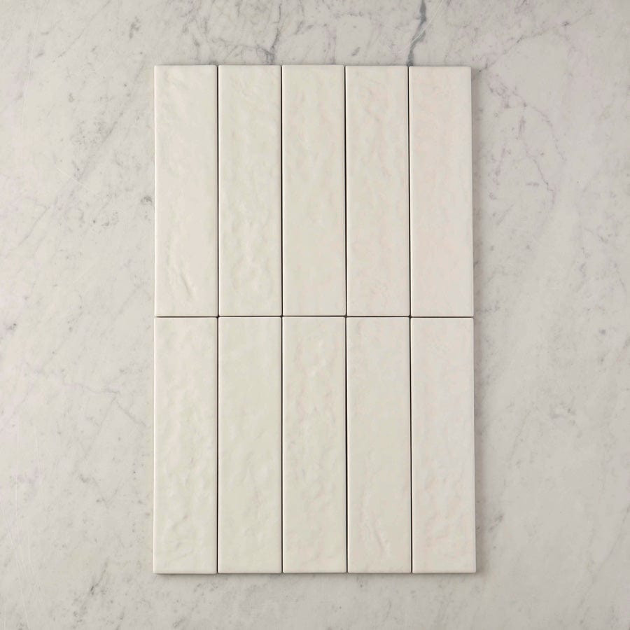 Premium White Matte Subway Tile - Classic 3x6 Ceramic Wall Tile for Kitchen Backsplash, Bathroom & Shower - Easy to Clean & Durable for Home Renovation