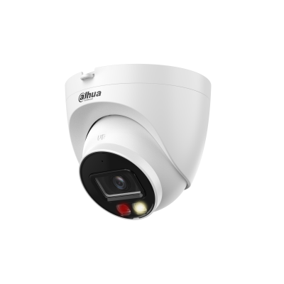 IPC HDW2449T-S 4MP Smart Security Camera with 2.8mm Lens, H.265, PoE, Full Color & Dual Light Technology - Ideal for Home Surveillance, Business Monitoring & Night Vision Security