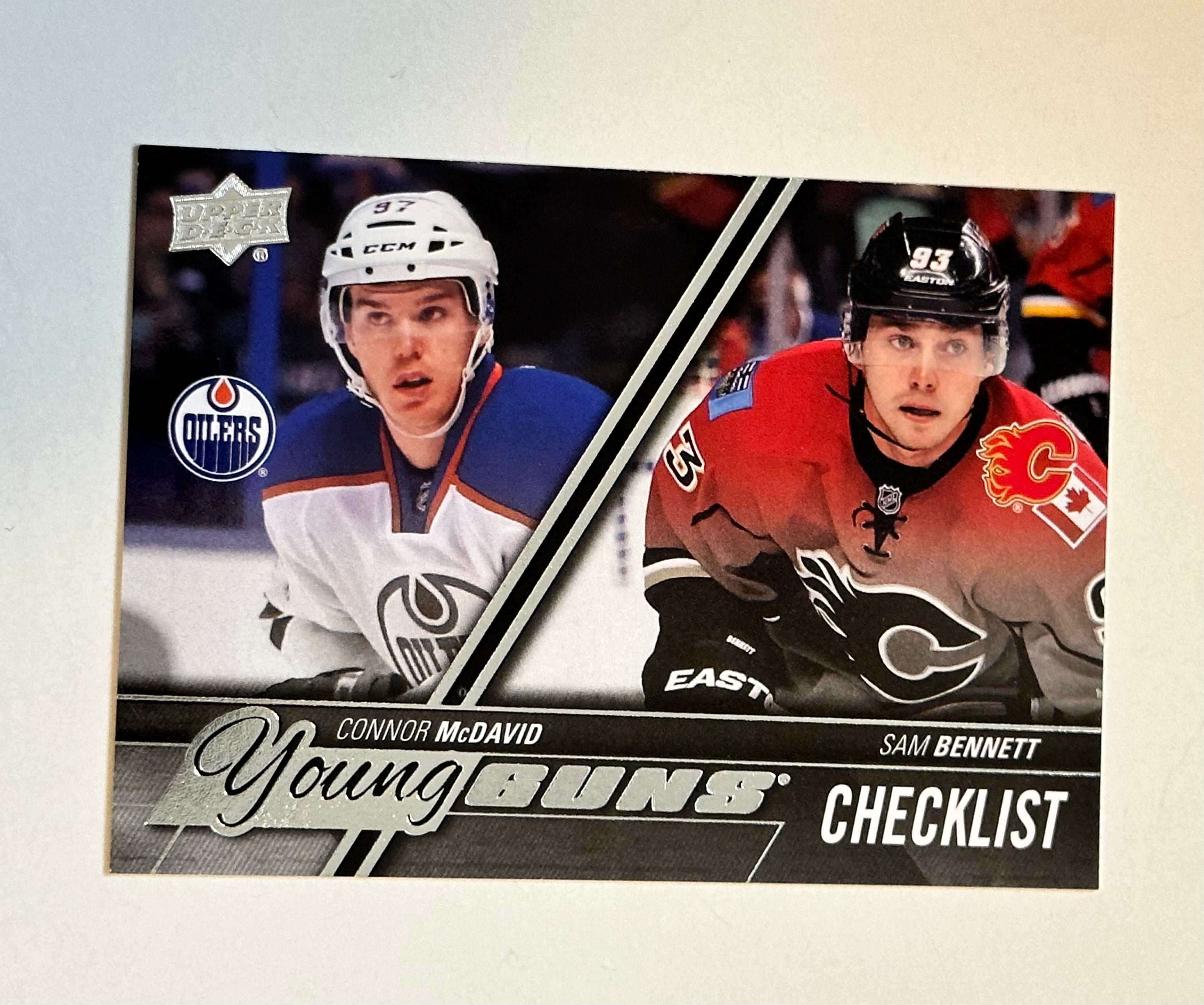 2015 Upper Deck Connor McDavid Rookie Hockey Card Checklist - Collectible for NHL Fans & Sports Memorabilia Enthusiasts