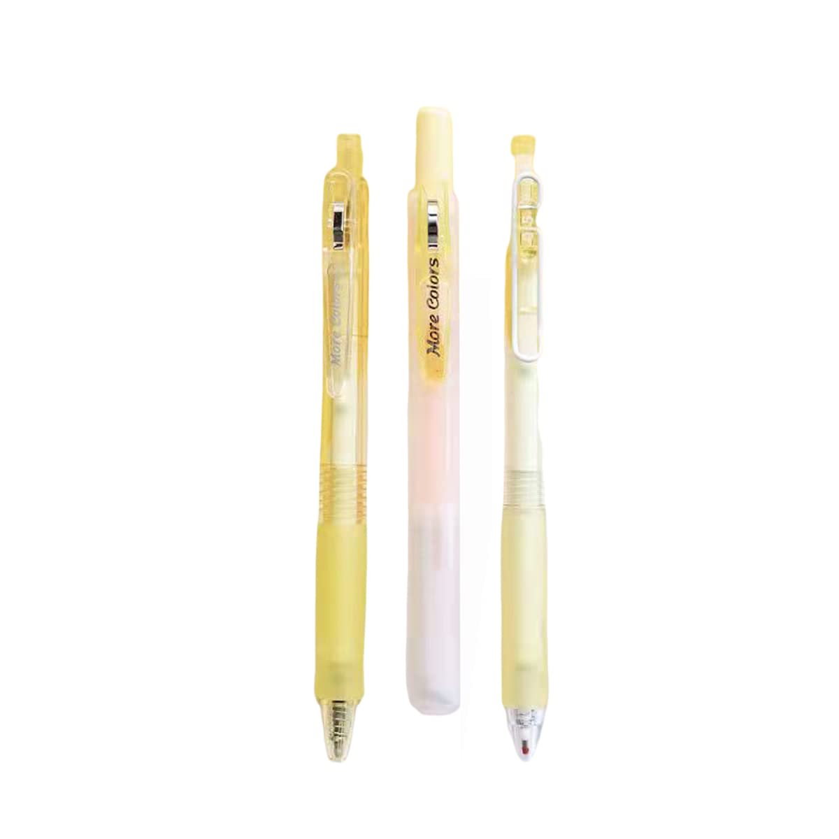 Pastel Cream Color Gel Highlighters - 6 Pack Cute Gel Pens for School, Office & Study Notes | Smooth Writing, Vibrant Colors, Non-Smudge Design | Perfect for Bullet Journaling, Planner Decor & Gift Giving