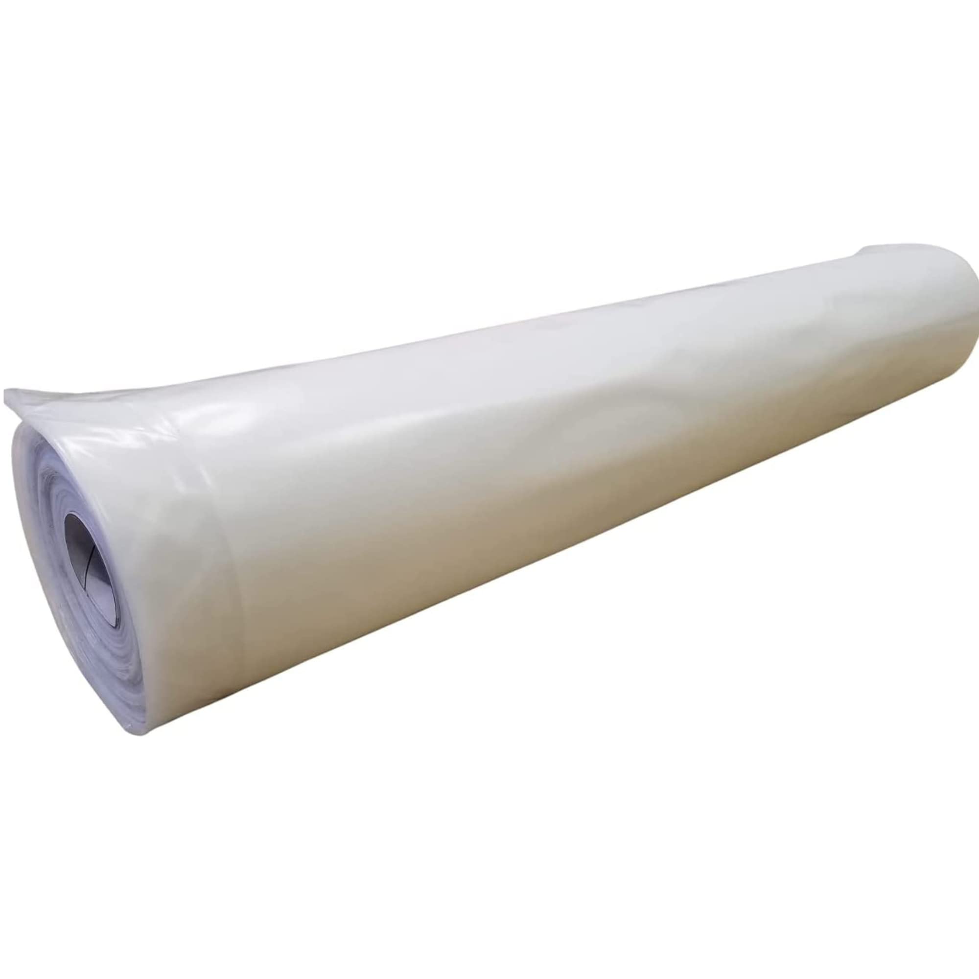 6 Mil Clear Greenhouse Plastic Sheeting 18' x 50' - 4 Year UV Resistant Polyethylene Film for Hoop Houses, Gardening & Farming - Durable Greenhouse Cover for Vegetables, Flowers & Plant Protection