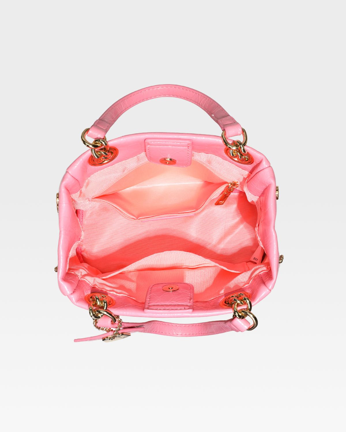 Baby Pink Leather Mini Tote Bag for Women - Stylish & Lightweight Everyday Handbag for Work, Shopping & Travel