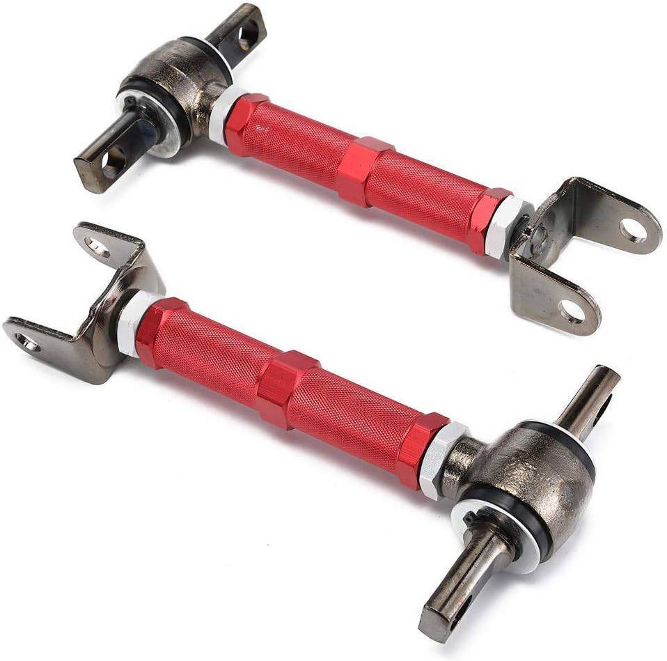 Adjustable Racing Rear Suspension Camber Control Arms Kit for Honda Civic 2001-2005 & Acura RSX 2002-2006 - Performance Upgrade for Track & Street Racing