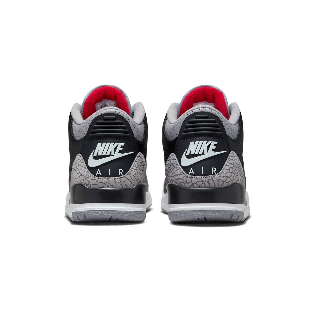 Air Jordan 3 Retro 'Black Cement' Men's Basketball Shoes - Classic Nike Sneakers for Streetwear & Casual Style | Perfect for Basketball, Gym & Everyday Wear