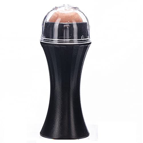 Oil-Absorbing Volcanic Face Roller - Portable & Reusable Facial Skin Care Tool for Oily Skin - Instantly Absorbs Excess Oil - Perfect for Home, Travel, Gym & Daily Use