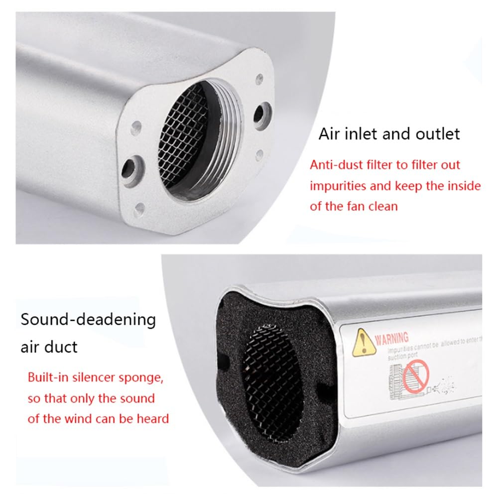 110V 50Hz High-Pressure Regenerative Vortex Blower - 0.33HP to 0.74HP Industrial Vacuum Pump for Air Blowing & Suction | Perfect for HVAC Systems, Aquariums, and Industrial Applications (250W/0.33HP Model)