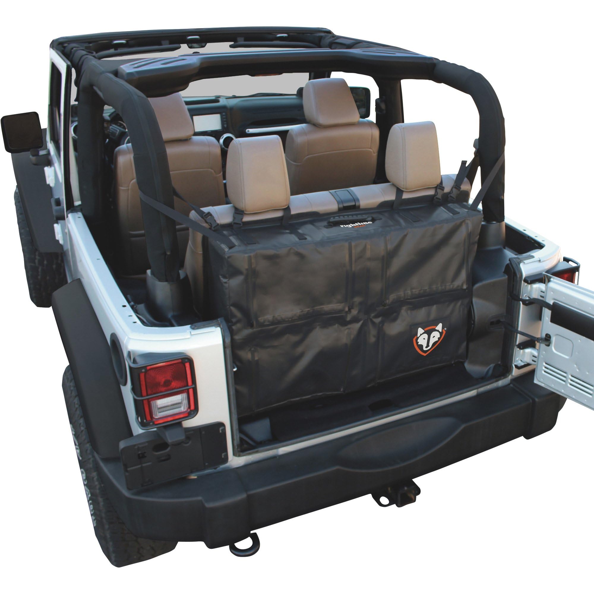 Rightline Gear Weatherproof Trunk Storage Bag for Jeep Wrangler - Hanging Car Organizer for SUV Accessories | Perfect for Road Trips, Camping & Outdoor Adventures
