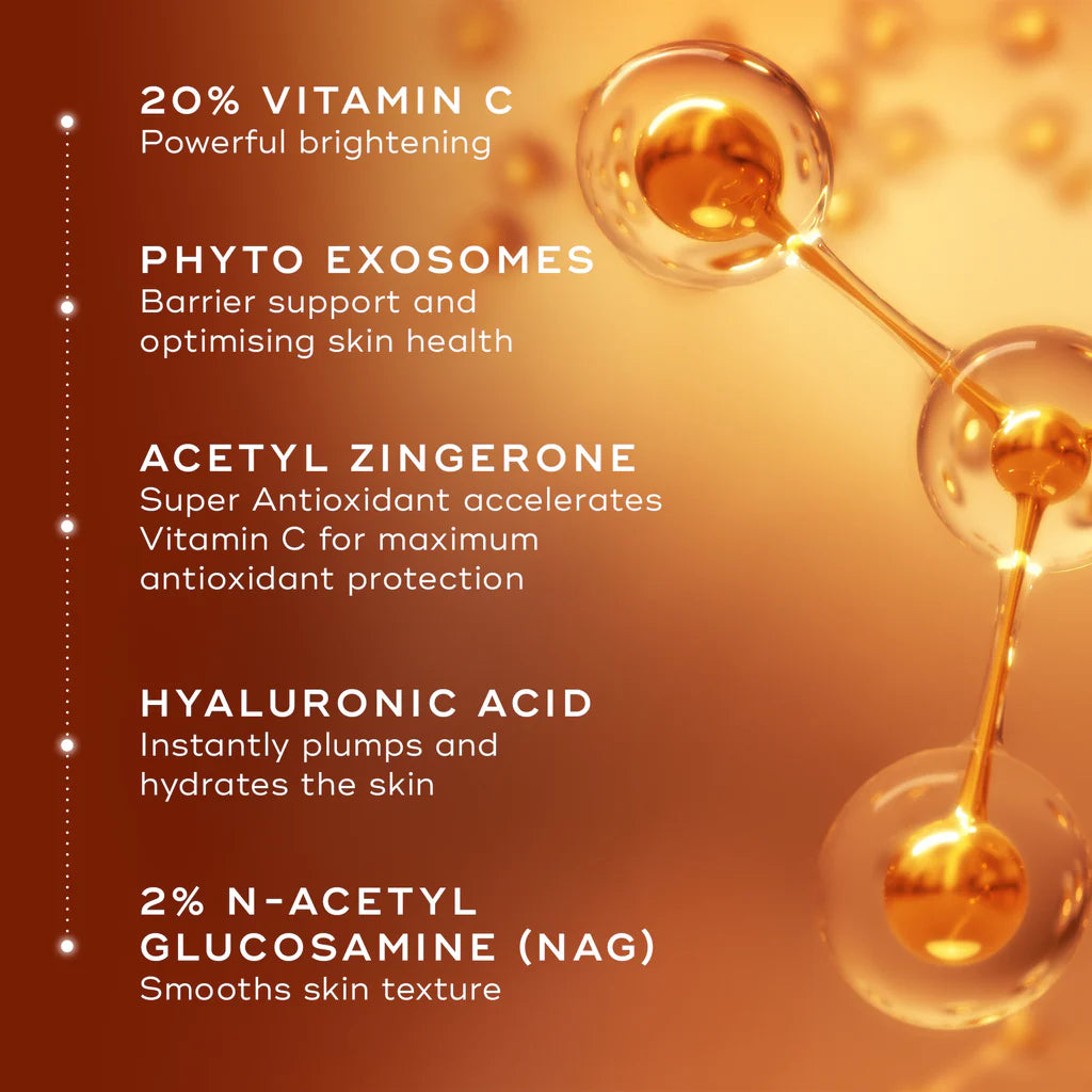 Medik8 C Tetra® Advanced Vitamin C Serum - Brightening & Anti-Aging Face Treatment for Glowing Skin | Perfect for Daily Skincare Routine & Nighttime Use