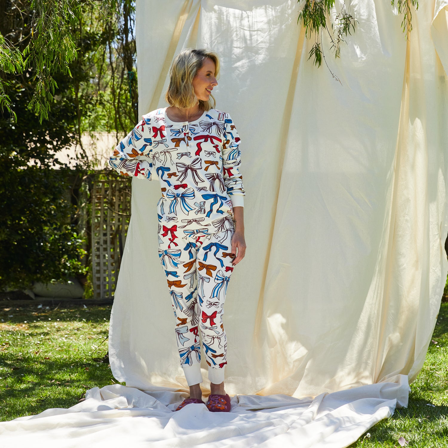 Lottie Women's Soft Cotton Pajama Set - Comfortable Sleepwear for Lounge & Nighttime Relaxation