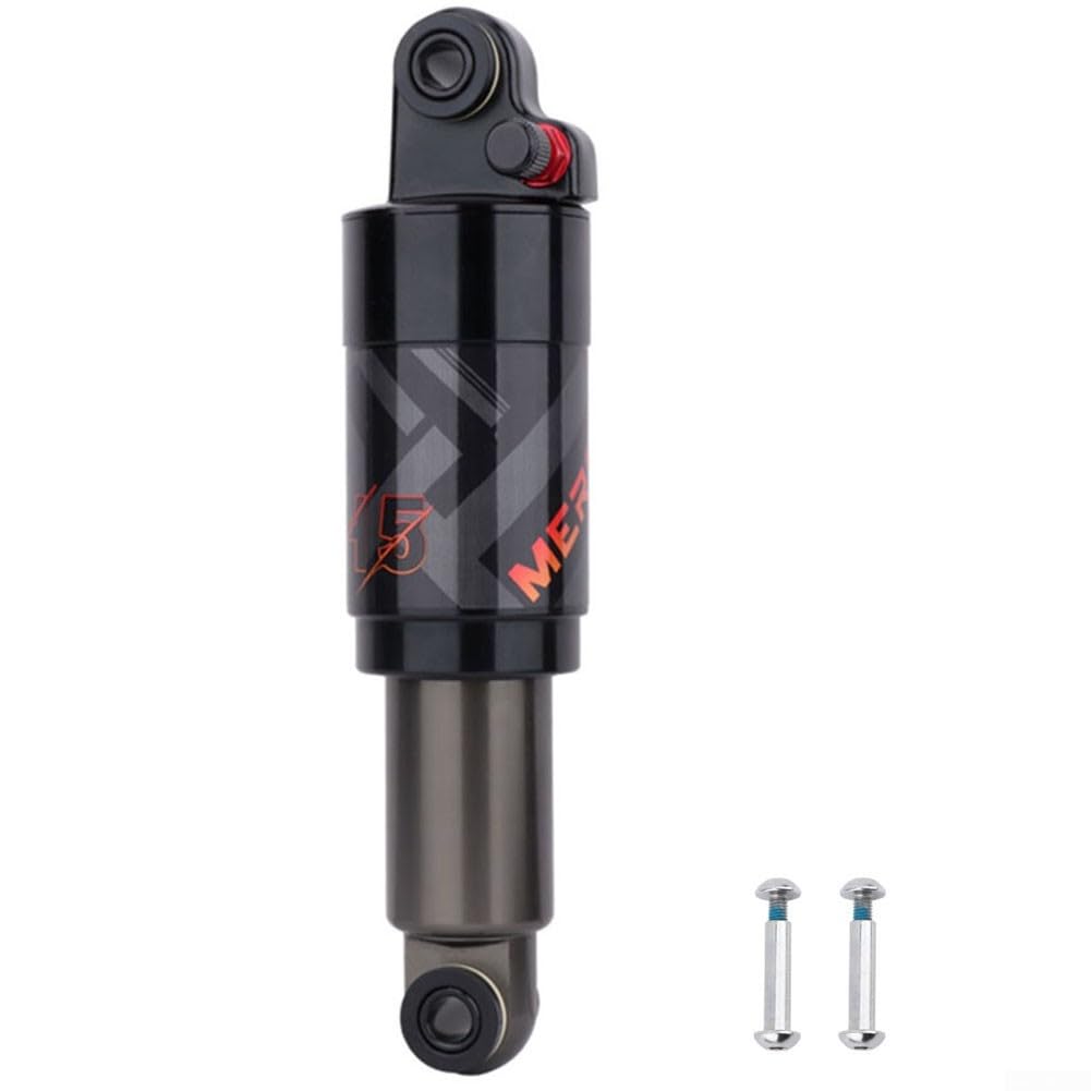 Adjustable Air Rear Shock with Rebound Remote Lockout - 150mm Bike Suspension for Road Bikes | Perfect for Mountain Trails, Commuting & Performance Cycling