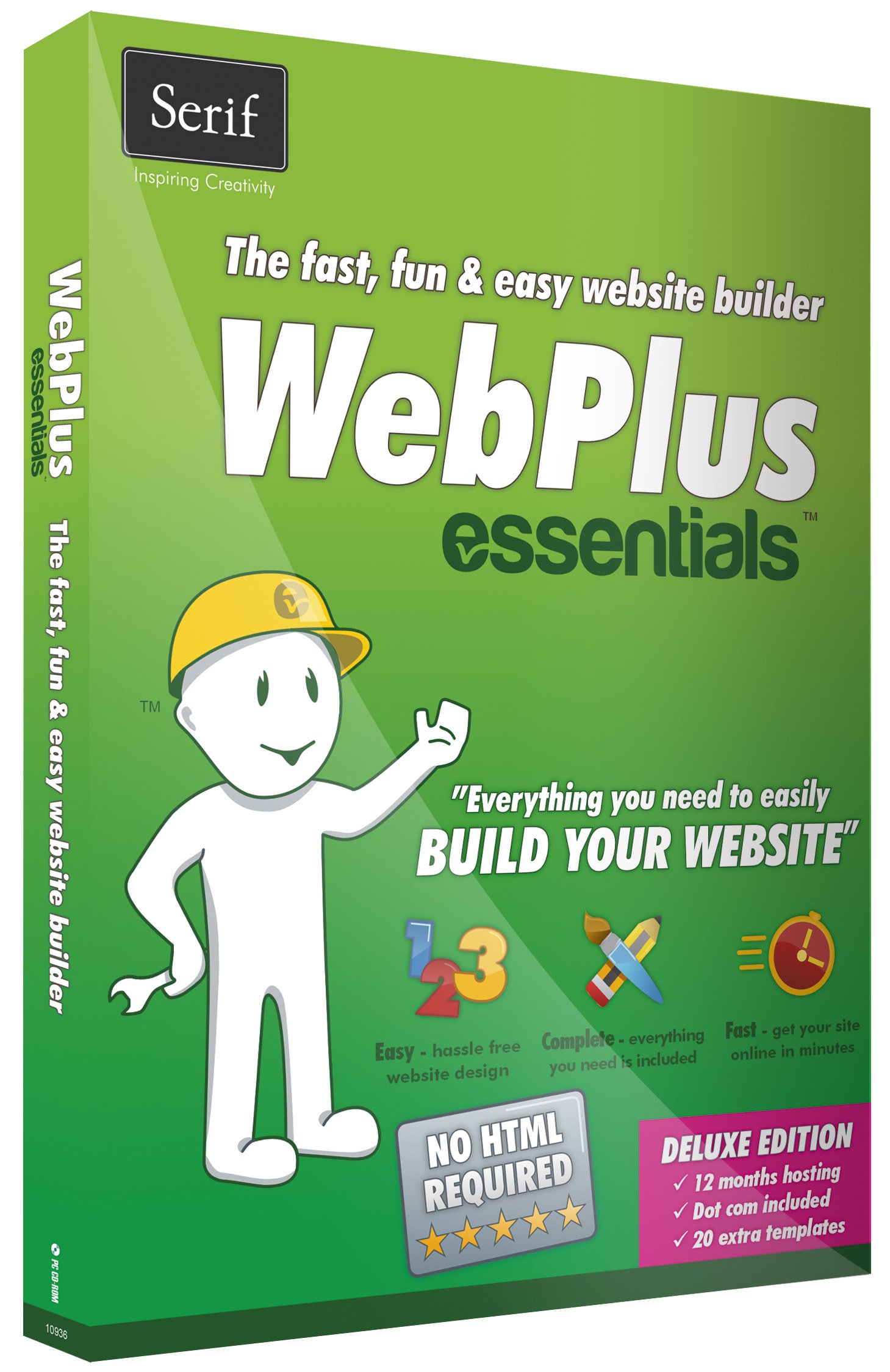 Serif WebPlus Essentials - Professional Web Design Software for Small Businesses | Create Stunning Websites Easily | Perfect for Entrepreneurs & Freelancers