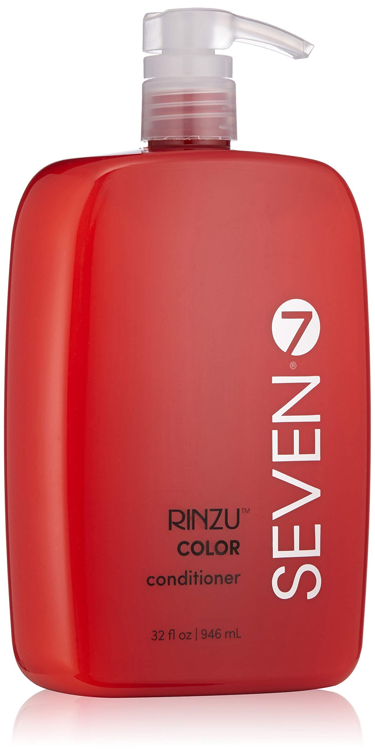 SEVEN Rinzu COLOR Conditioner for Color-Treated Hair - Sulfate Free, Moisturizing with Argan Oil & Pro Vitamin B5 - Extends Hair Color Retention - Sunflower Seed Extract - For Men & Women - Made in USA - Perfect for Daily Hair Care & Salon-Quality Color Protection