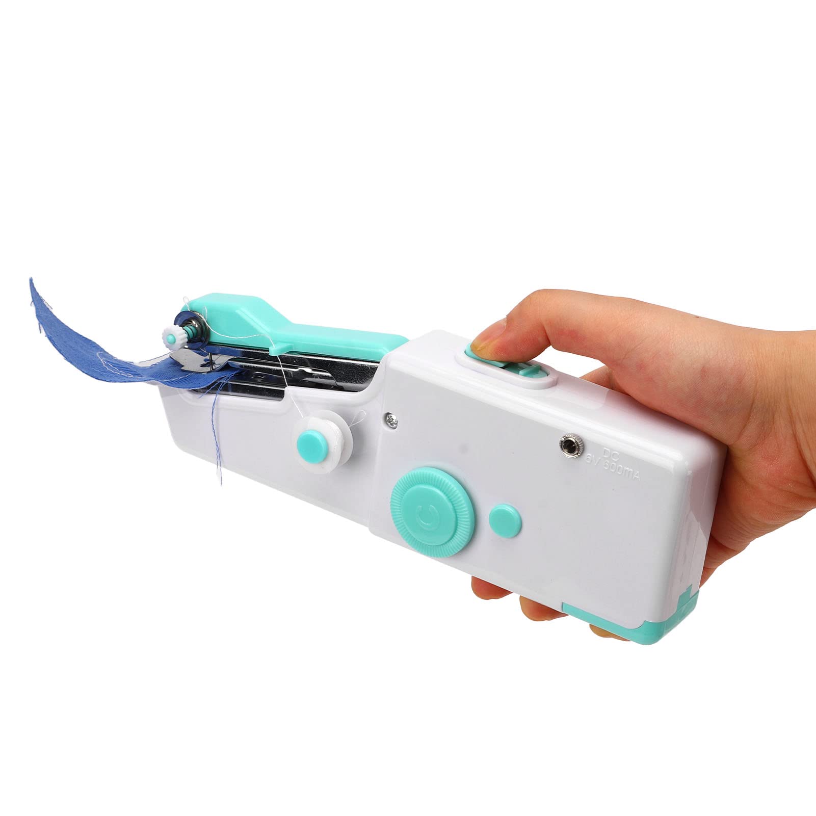 Jeanoko Mini Portable Cordless Handheld Sewing Machine Kit for Beginners - Easy Fabric Repair, DIY Crafts & Travel Sewing | Perfect for Kids, Adults, Home Mending & Emergency Clothing Fixes
