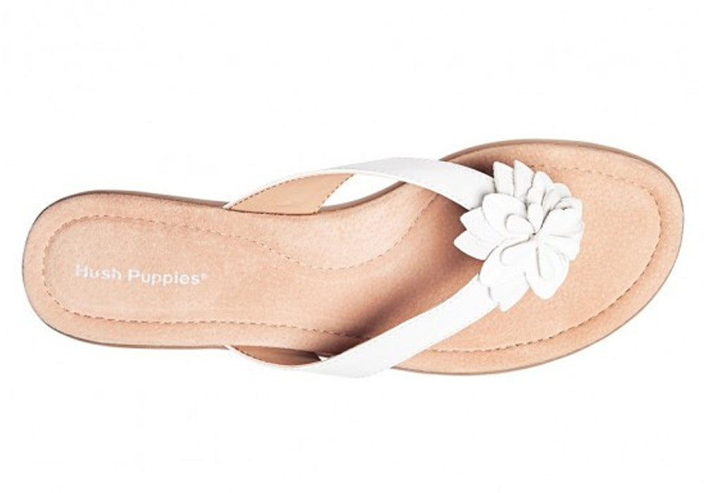 Hush Puppies Women's Veta Leather Thong Sandals - Comfortable & Stylish for Casual Wear, Beach, and Summer Outings