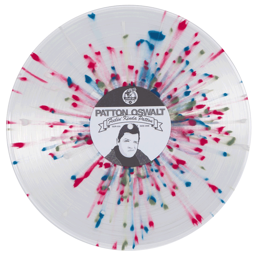 Patton Oswalt - Feelin' Kinda Patton LP | Stand-Up Comedy Album | Perfect for Road Trips & Relaxing at Home