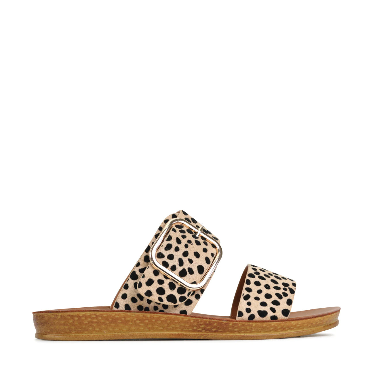 Los Cabos Doti Cheetah Print Women's Sandals - Stylish & Comfortable Beach Shoes for Summer Vacations, Pool Parties & Casual Outings
