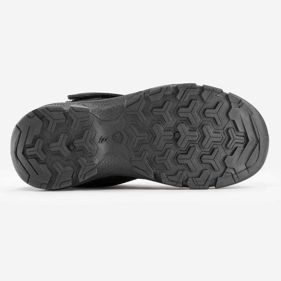 Quechua NH100 Kids' Hiking Shoes with Velcro Closure - Lightweight & Durable Outdoor Footwear for Boys and Girls - Perfect for Trail Walking, Camping, and Family Adventures