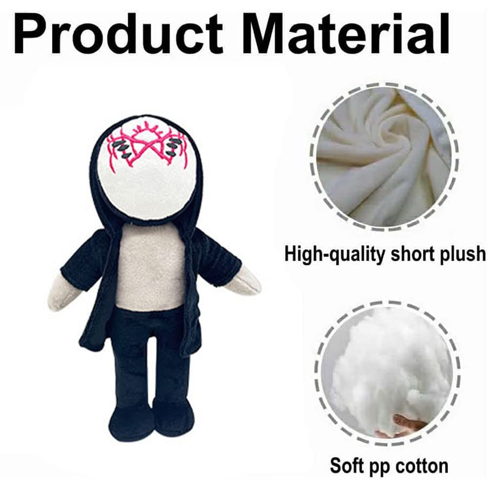 Sleep Token Plush Toy - Official JJKTO Band Merchandise, Vessel Lead Singer Plushie for Music Fans | Perfect Gift for Concerts, Bedroom Decor & Rock Music Collectors