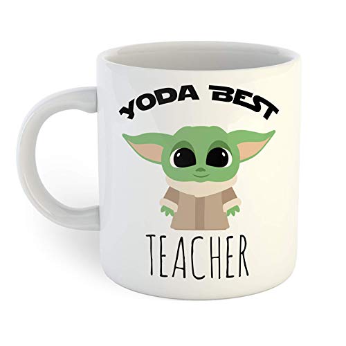 Yoda Coffee Mug - Best Teacher Gift for Star Wars Fans
