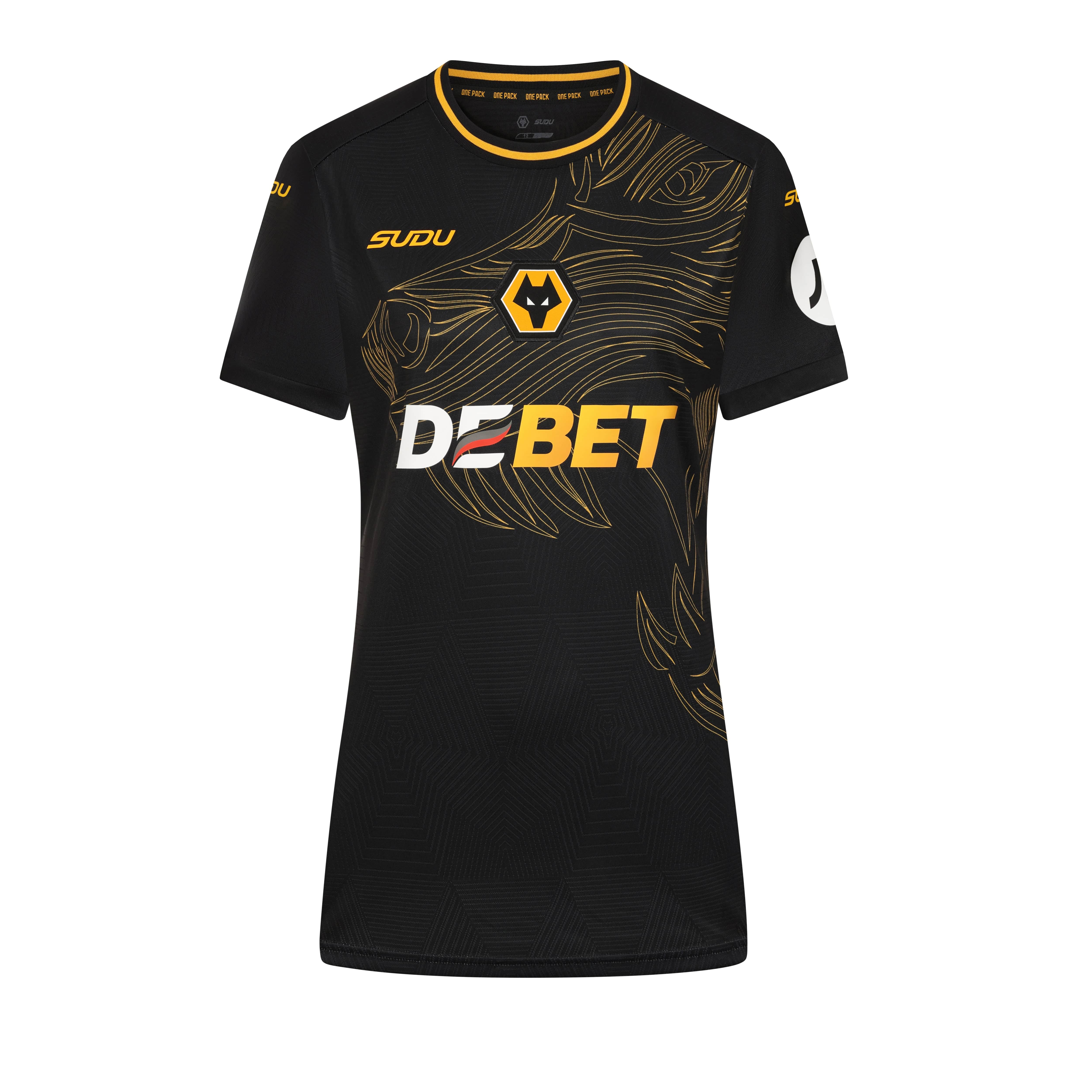 2024-2025 Wolves Women's Away Soccer Jersey - Official Team Shirt for Fans & Players | Perfect for Matchdays, Training & Casual Wear