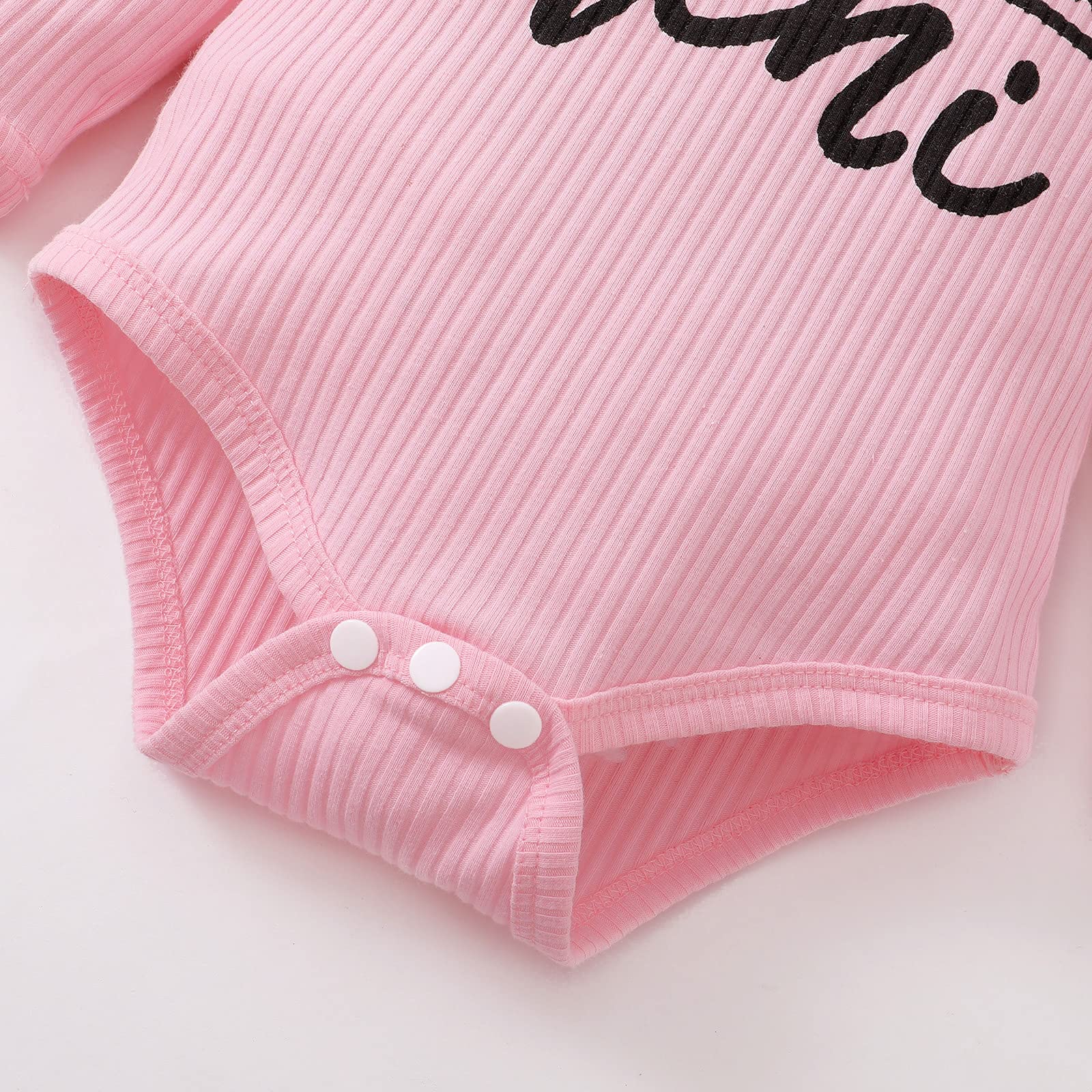 Adorable Infant Baby Girl Clothes Set - Soft Long Sleeve Romper & Pants Outfit for Newborns | Cozy Fall & Winter Baby Girl Fashion | Perfect for Photoshoots, Playdates & Special Occasions