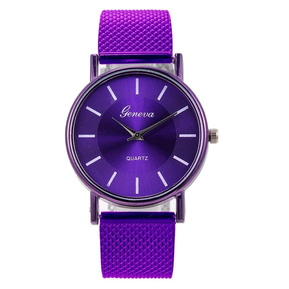 Stylish Women's Waterproof Stainless Steel Mesh Analog Quartz Watch - Elegant Business & Casual Timepiece for Office, Dating & Everyday Wear