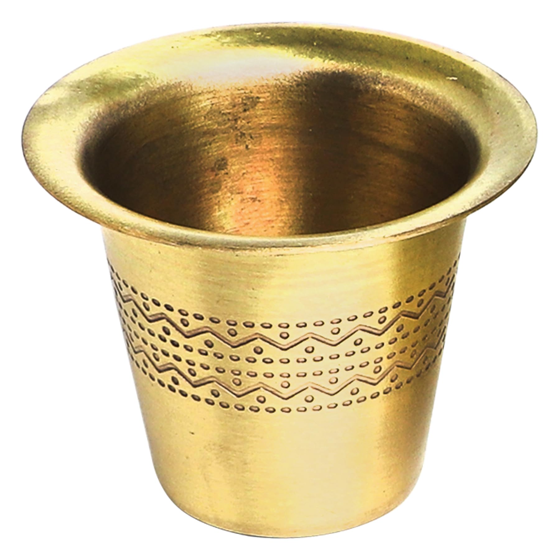 South Indian Brass Coffee Set - Dabra Cup & Tumbler for Filter Coffee | Home & Cafe Use