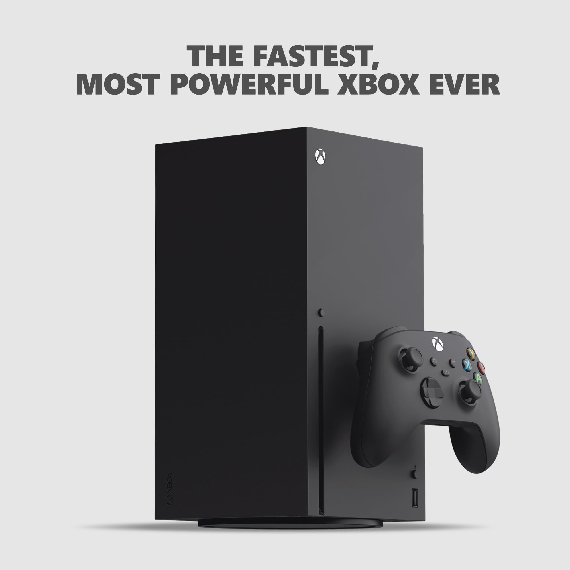 Xbox Series X 1TB SSD Gaming Console with Wireless Controller - 120FPS, 16GB RAM, 1TB SSD, 4K Ultra HD, Velocity Architecture - Perfect for Next-Gen Gaming, Home Entertainment & Multiplayer Online Games