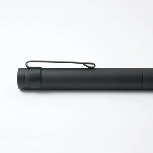 Premium Kakimori Aluminum Black Fountain Pen with Fine Nib - Elegant Writing Instrument for Calligraphy, Journaling & Office Use