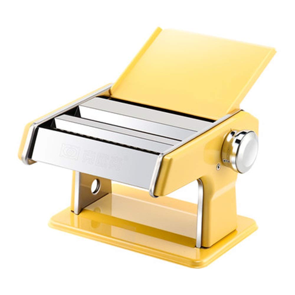 ZKS-KS Pasta Maker Machine - 7 Adjustable Thickness Settings Hand Crank Pasta Roller for Homemade Spaghetti, Fettuccini & Lasagna - Perfect for Italian Cooking, Family Dinners & Restaurant-Style Pasta Making