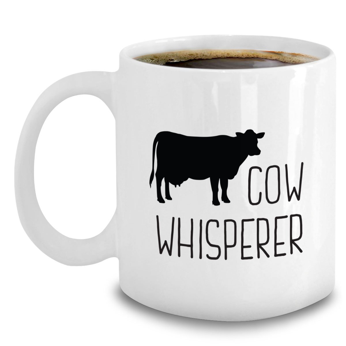 Cow Whisperer Coffee Mug - Funny Cow Themed Gift for Cow Lovers & Dairy Farmers - Perfect for Farmhouse Kitchens, Ranch Decor & Cow Enthusiast Gifts