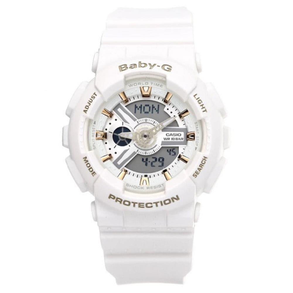 CASIO BABY-G BA-110GA-7A1DR Women's Digital Sport Watch - Shock Resistant, Water Resistant, LED Light - Perfect for Running, Swimming & Outdoor Activities