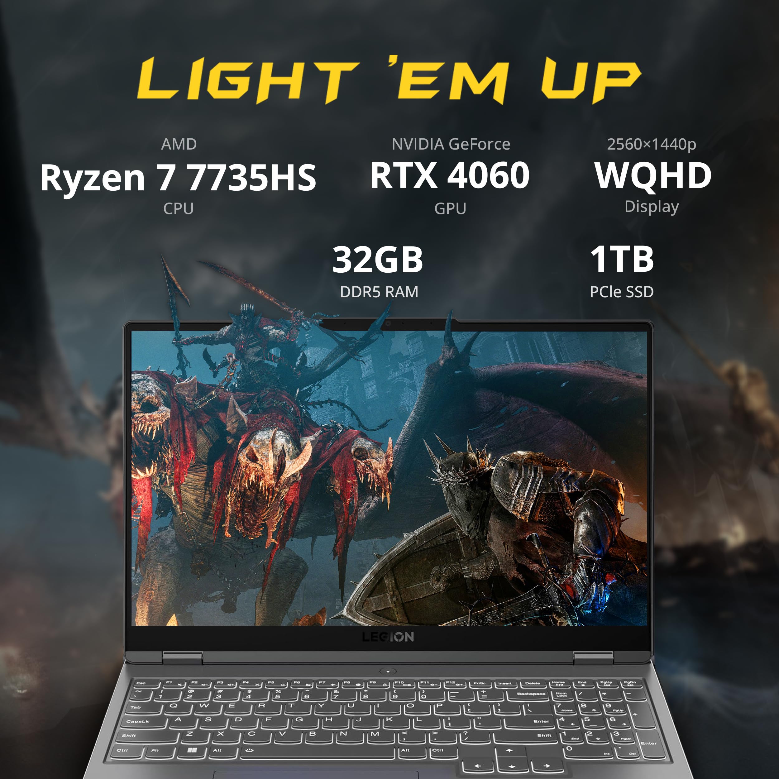 Lenovo Legion 5 Gaming Laptop - 15.6