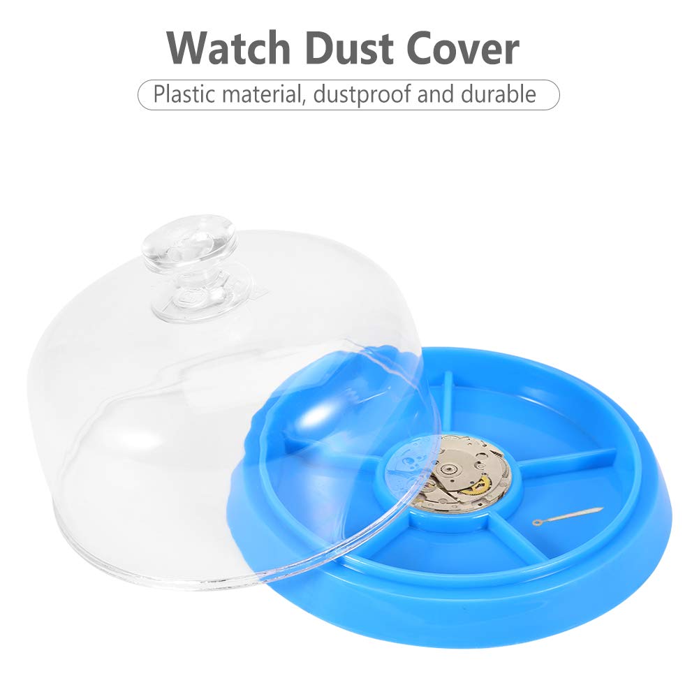 Bergeon Watch Dust Cover Tray - 6 Slots for Watch Repair & Movement Protection
