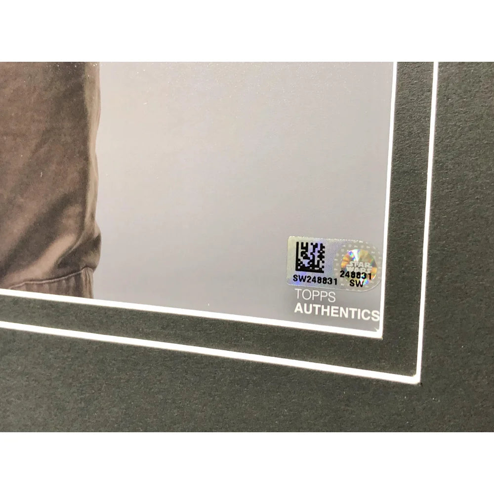 Kellie Marie Tran Autographed Star Wars The Mandalorian Rose Tico 11x14 Photo Framed with Topps COA - Perfect for Collectors, Fans & Home Theater Decor