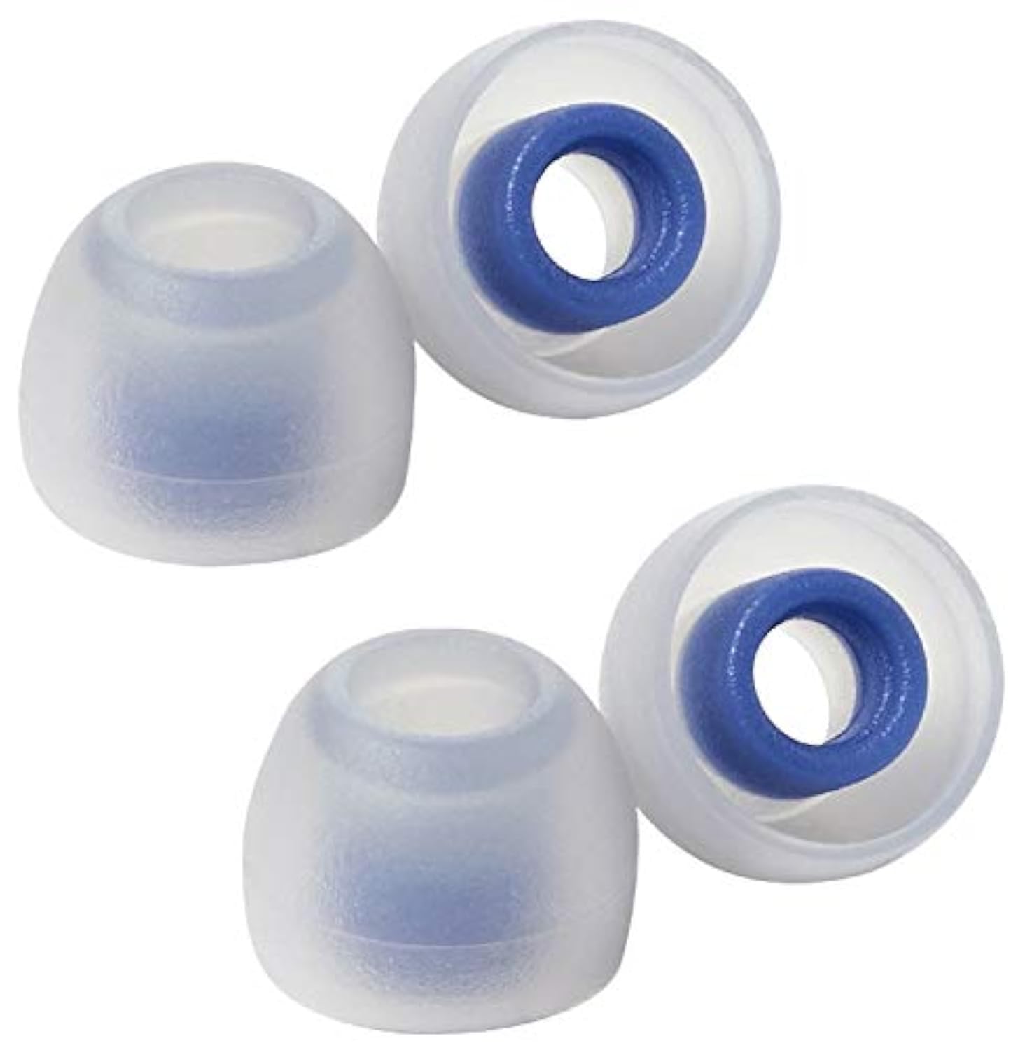 AZLA SednaEarfit Light Short (Size SS) 2 Pairs - Premium Noise Canceling Earbud Tips for Sony, Beats, Sennheiser, Jabra & JBL Wireless Headphones - Soft Silicone Replacement Eartips for Comfort & Secure Fit - Perfect for Workouts, Commuting & Travel