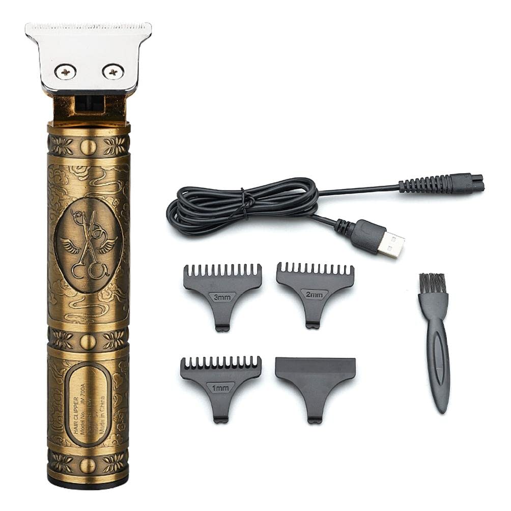 Professional Cordless Hair Clippers & Beard Trimmer Kit - Rechargeable Electric Hair Cutting Machine for Barbers & Home Grooming - Perfect for Men's Haircuts, Beard Shaping & DIY Styling at Home or Salon
