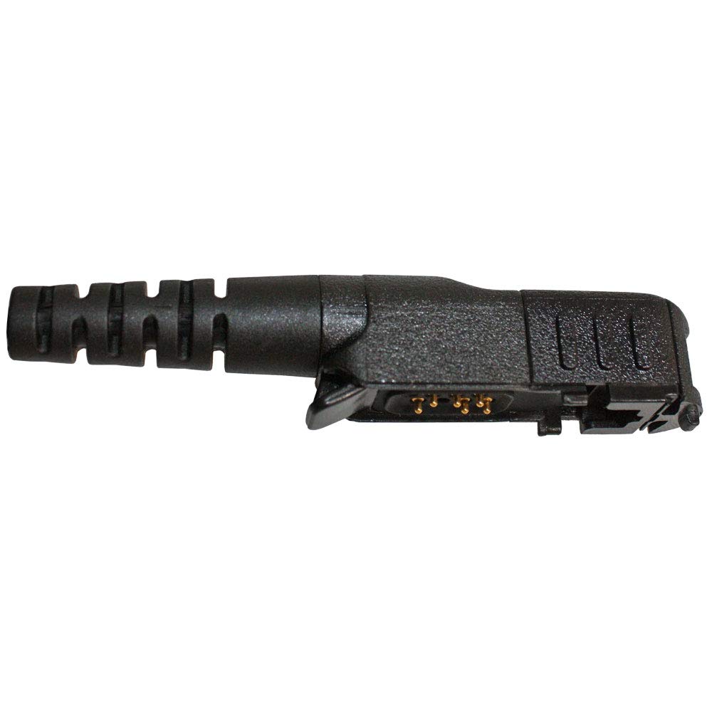 Klein Electronics Comfit-M9 Single-Wire Noise Canceling Boom Microphone for Motorola Radios | Flat PTT Button | M9 Connector Compatible | Perfect for Construction, Security & Outdoor Communication