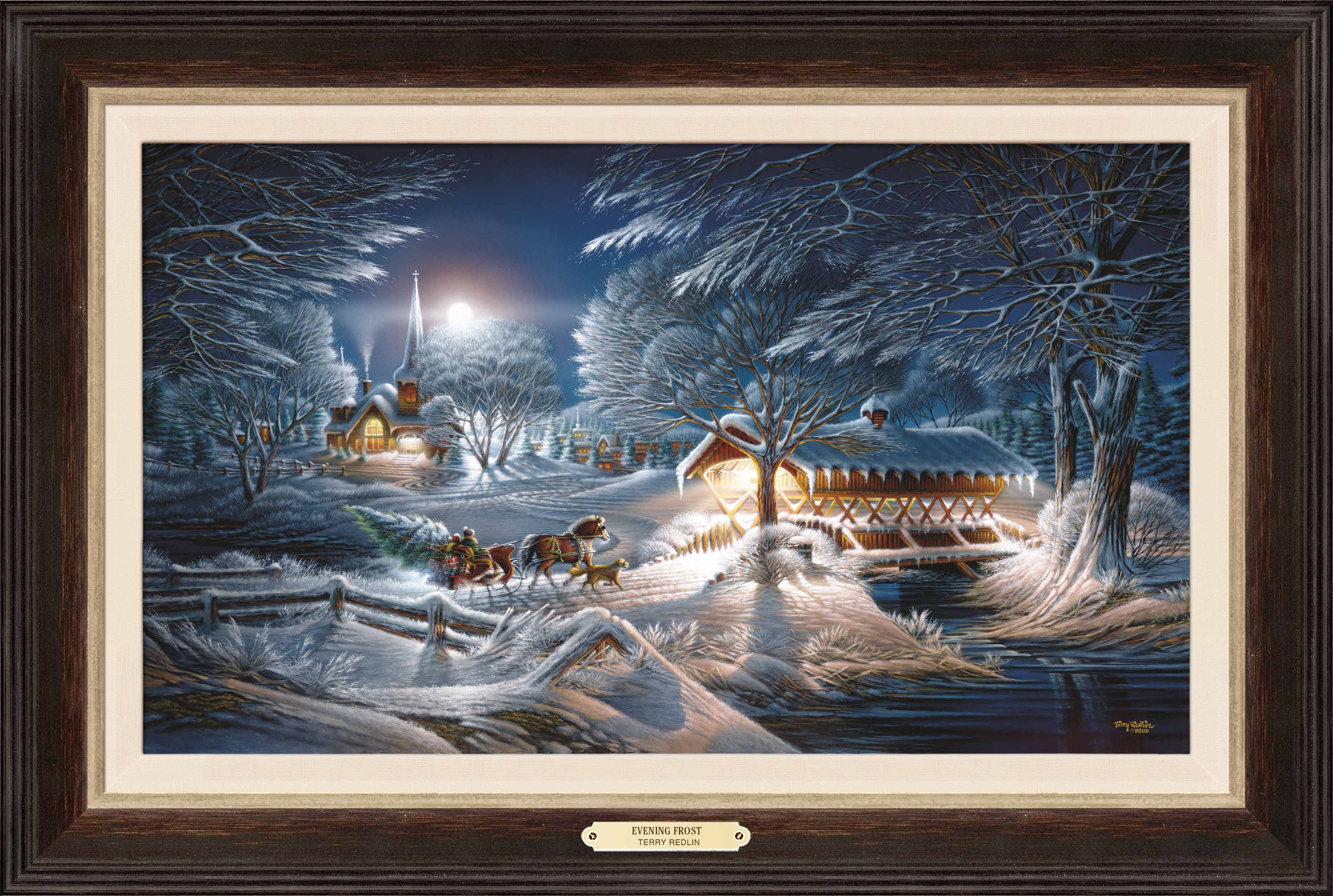 Evening Frost Encore Canvas - Premium Handmade Canvas for Artists & Painters - Perfect for Oil, Acrylic & Watercolor Painting - Home Decor & Studio Art Supplies