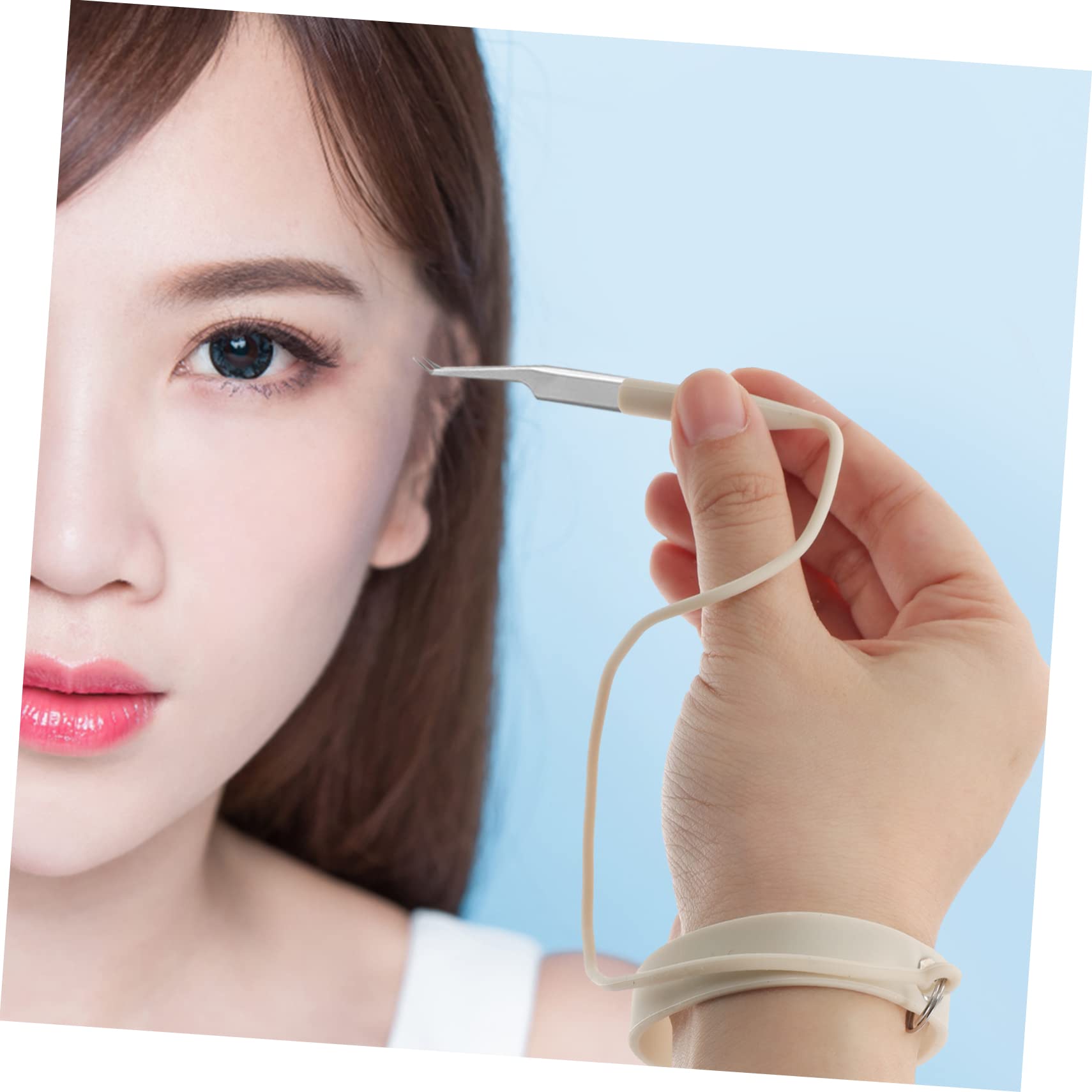 Professional Ergonomic Eyelash Extension Tweezers Holder Bracelet - Comfortable Wristband Tool for Lash Artists - Perfect for Salon, Home Use & Professional Lash Applications
