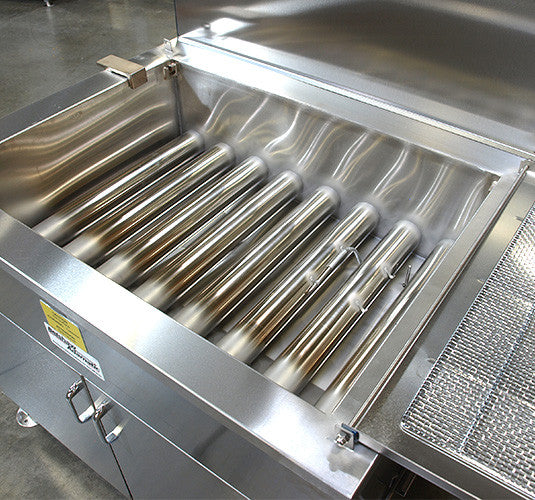 Belshaw Adamatic 215 lb Commercial Donut Floor Fryer - 89,000 BTU Natural Gas - Perfect for Bakeries, Cafes & Donut Shops