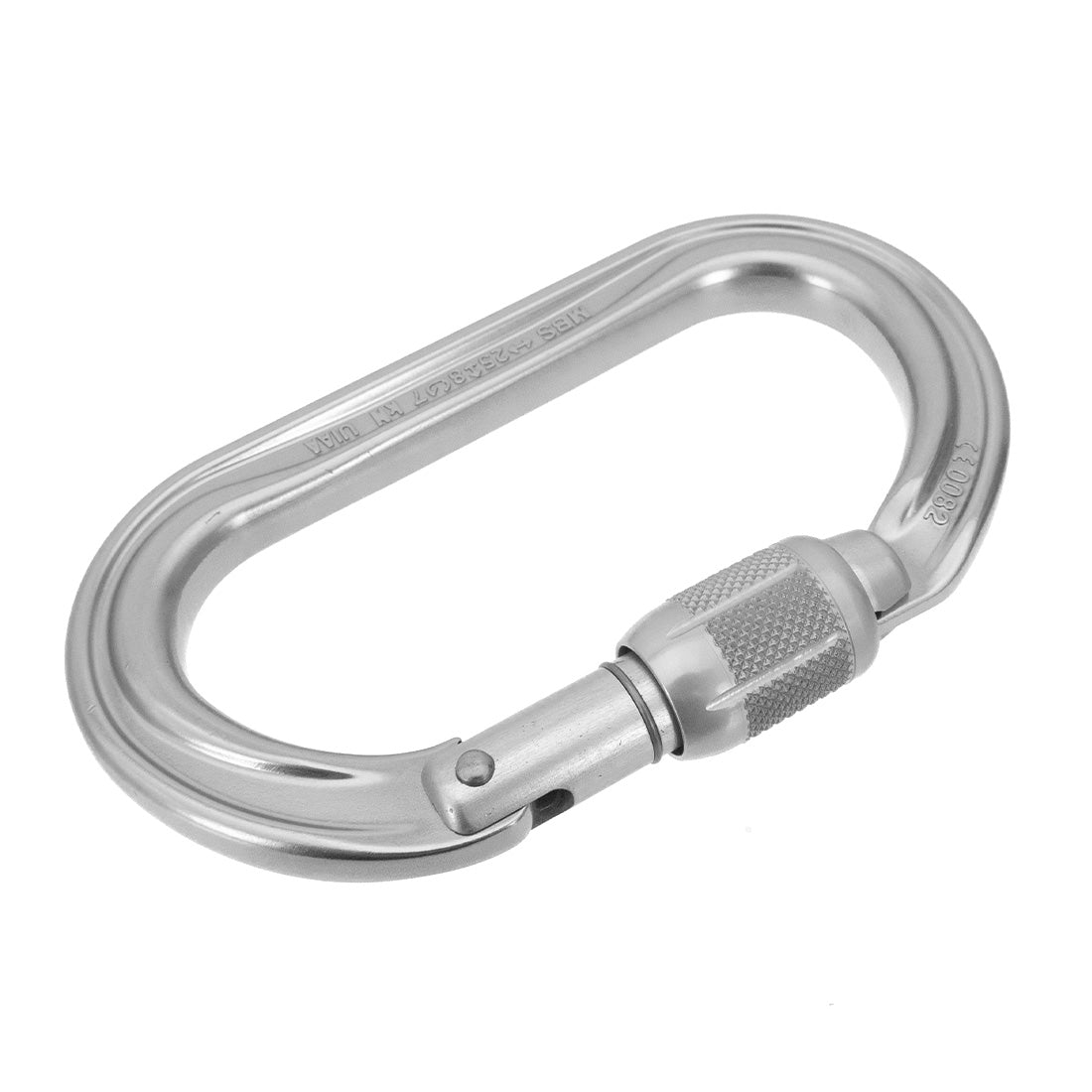 Petzl OK Triact Lock Carabiner - Lightweight Climbing Carabiner with Triple Locking System for Rock Climbing, Hiking & Outdoor Adventures
