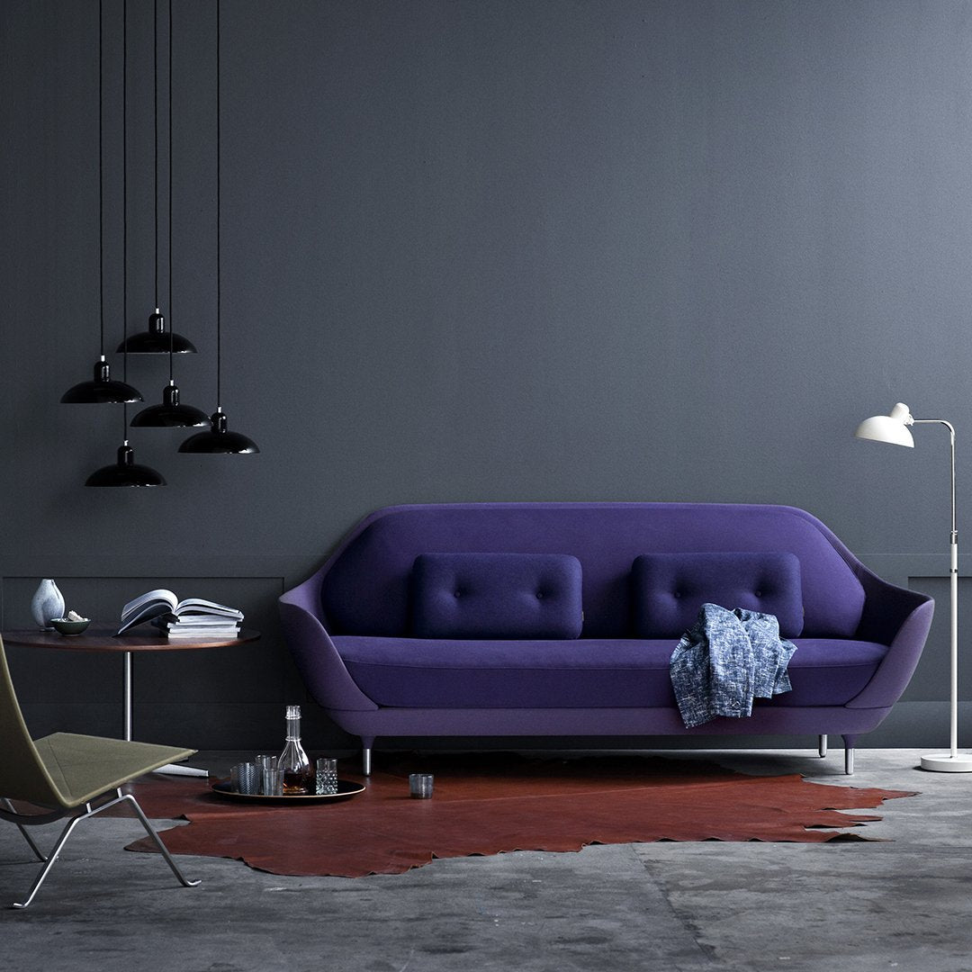 Comfortable Favn 3-Seater Sofa - Modern Fabric Couch for Living Room, Lounge & Office - Perfect for Small Spaces & Family Gatherings