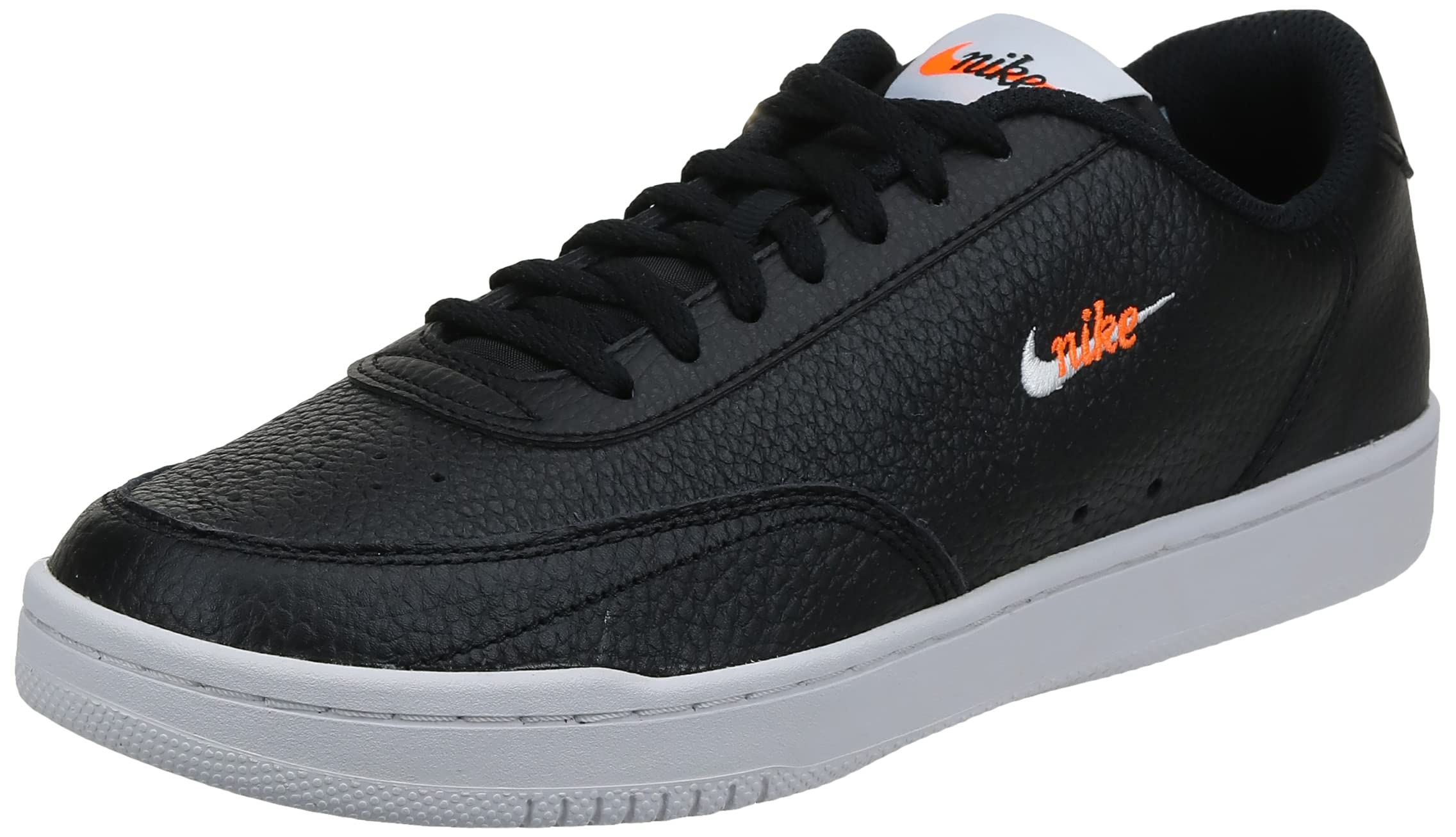 Nike Court Vintage Premium Men's Tennis Shoes - Classic White & Navy Sneakers for Casual Wear, Gym, and Sports Activities