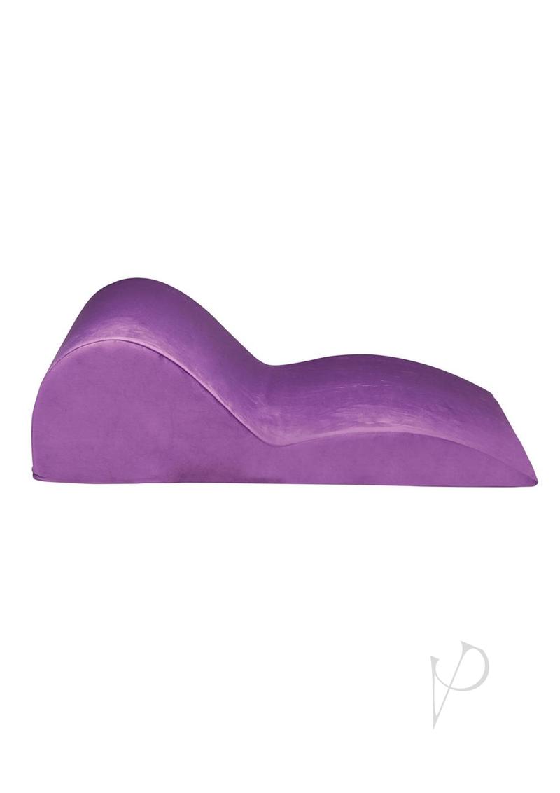 Contoured Love Cushion for Couples - Soft Purple Bed Pillow | Perfect for Romantic Bedroom Decor & Intimate Moments