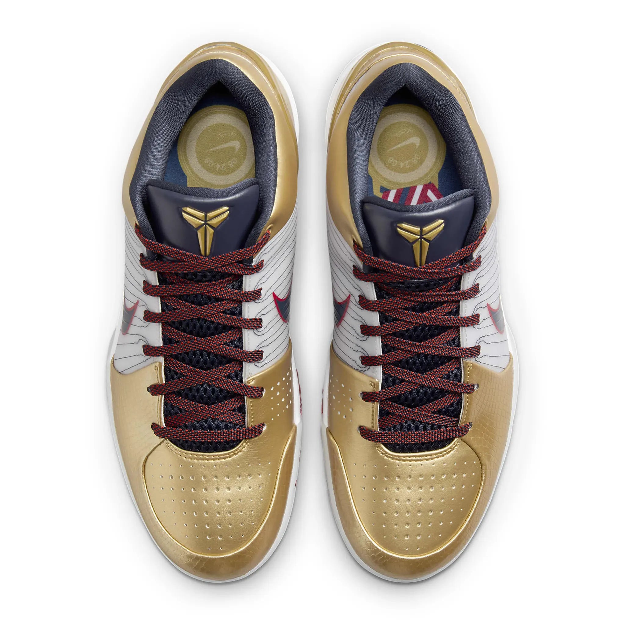 Nike Zoom Kobe 4 Protro Gold Medal Basketball Shoes (2024) - Men's Performance Sneakers for Court Play & Casual Wear