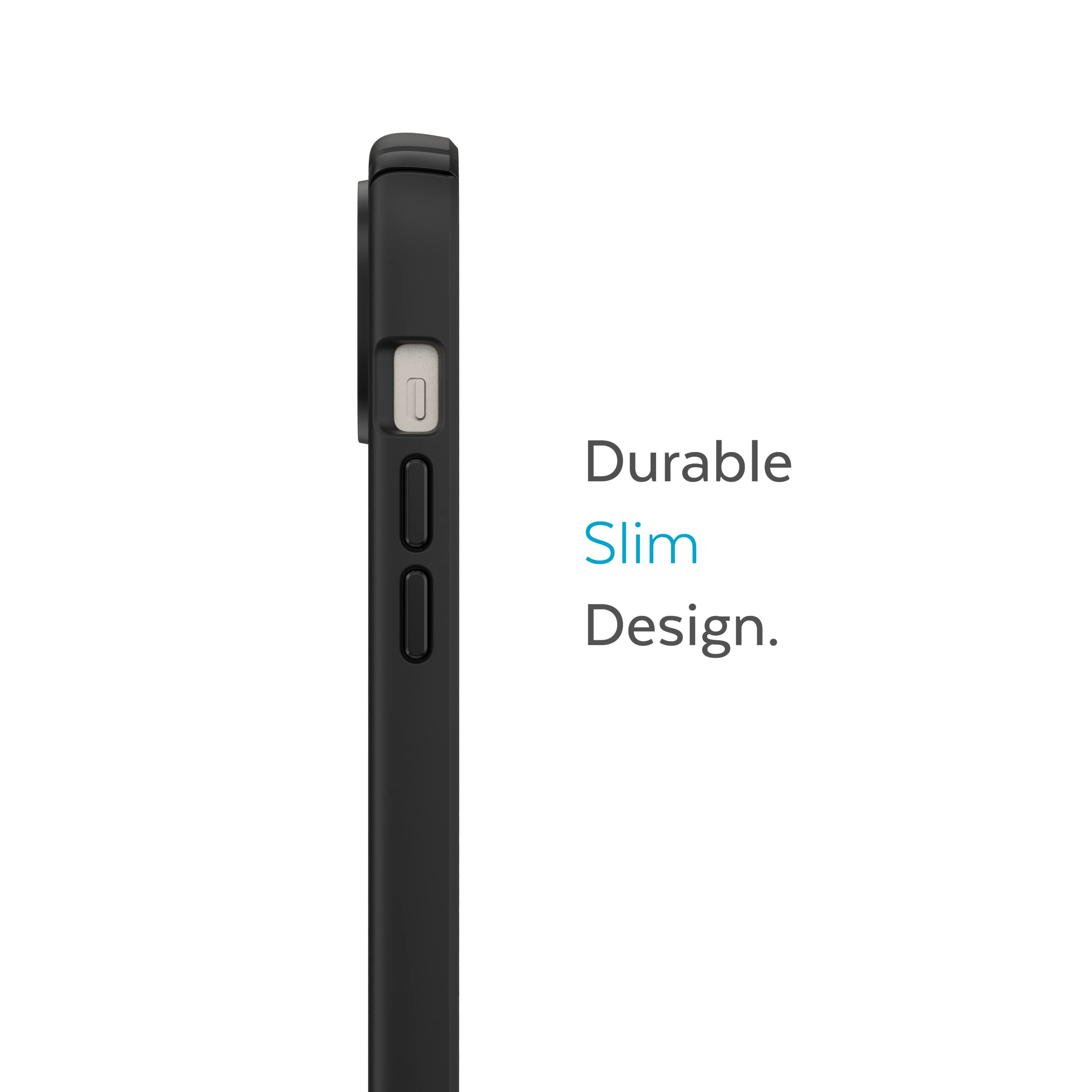 Speck Presidio2 iPhone 14 Plus Case - Slim Protective Cover with MagSafe Compatibility, Military-Grade Drop Protection & Scratch Resistance for 6.7