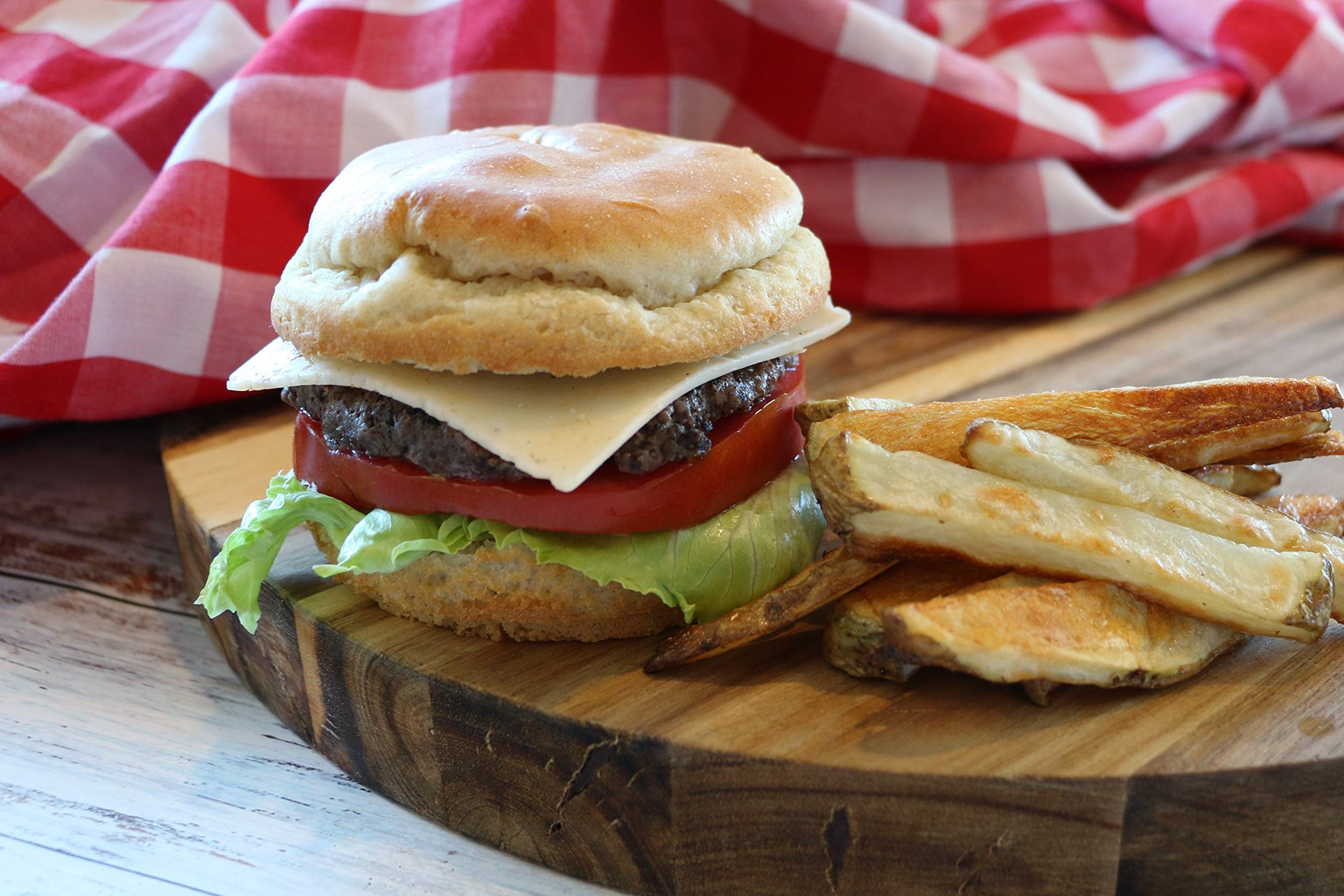 Gluten Free Hamburger Bun Mix - Dairy Free, Nut Free, Soy Free, Non-GMO, Preservative Free | Perfect for Allergies & Healthy Baking at Home